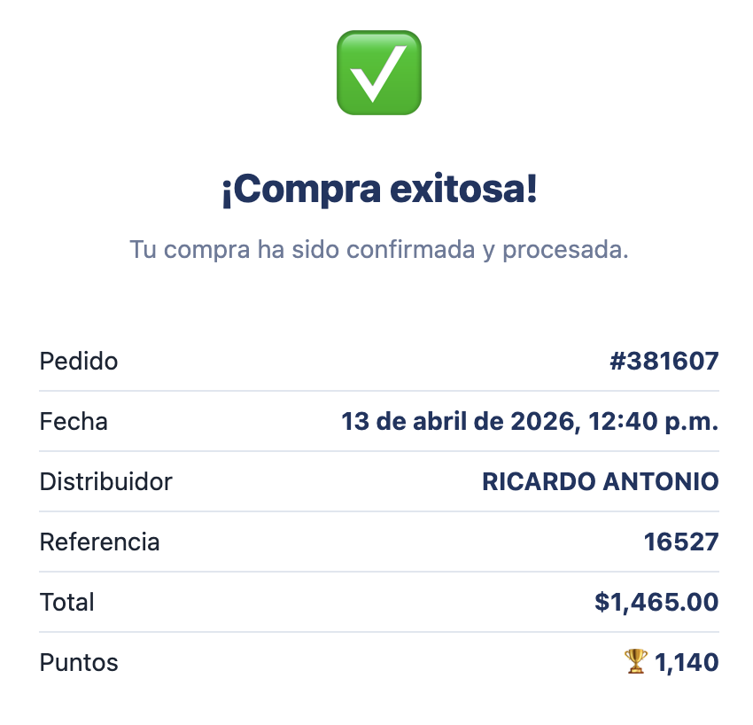 Confirmaci&oacute;n